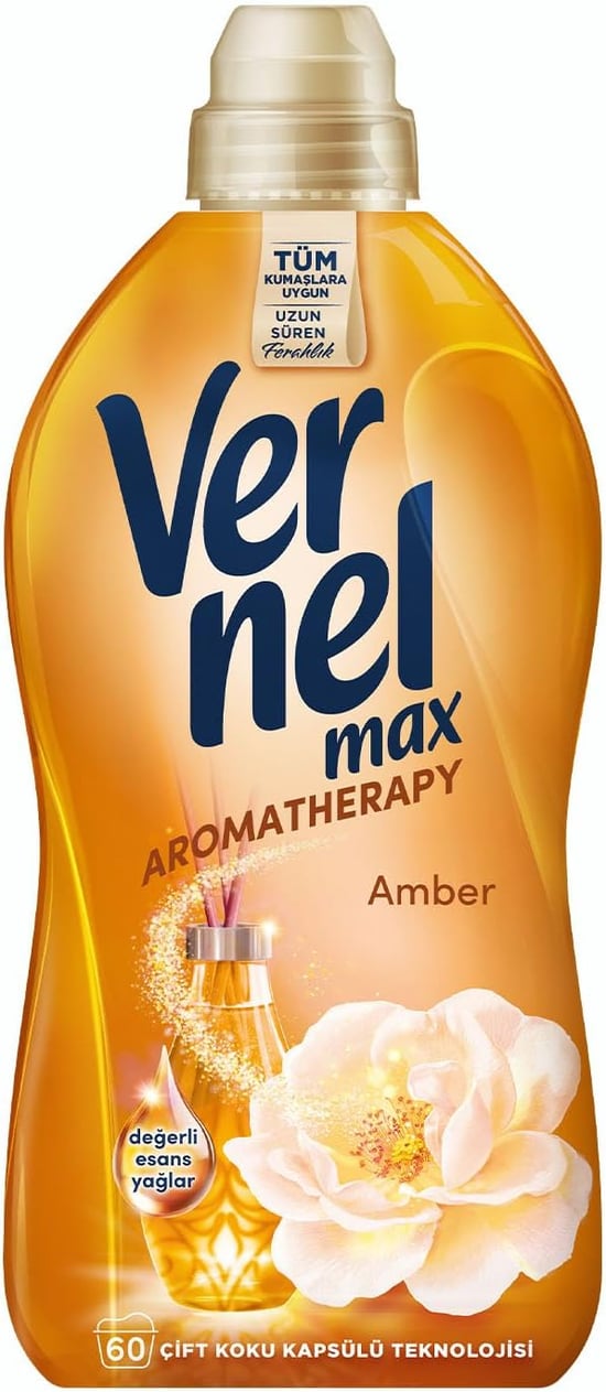 Vernel Max Yumuşatıcı Amber 1440 Ml
