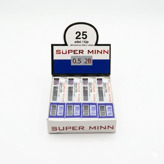 Süper Minn 0.5 Çakmaklı Versatil Kalem Ucu
