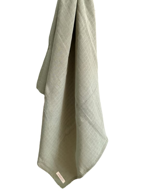 Mamaluv Müslin Örtü Haki 120 Cm X 120 Cm