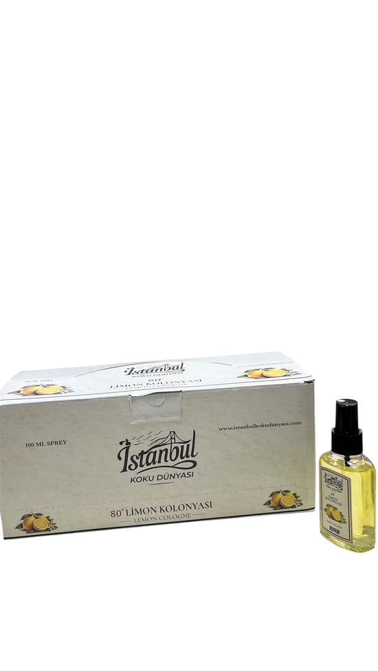 İstanbul Koku Dünyası Kolonya Limon 100ml 24'lü