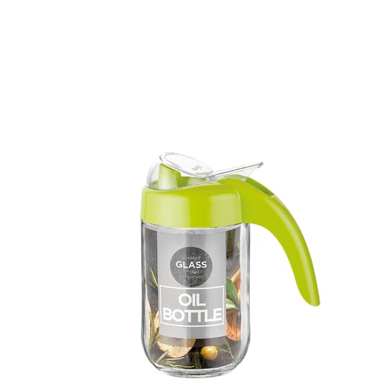 Renga Basma Kapaklı Cam Yağlık