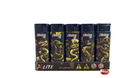 Xlite Jet Kabartma Baskılı Çakmak*50-9025