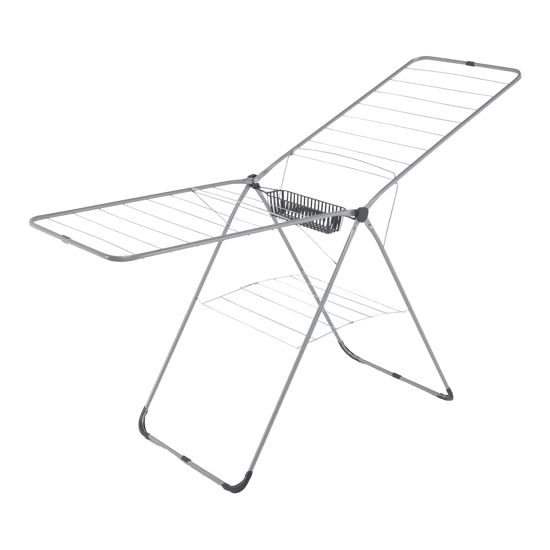 Perilla-17004 Uzay ( Kanatlı ) ( Metal ) Çamaşır Kurutmalık ( Katlanır ) ( 19kg Asma Kapasitesi )
