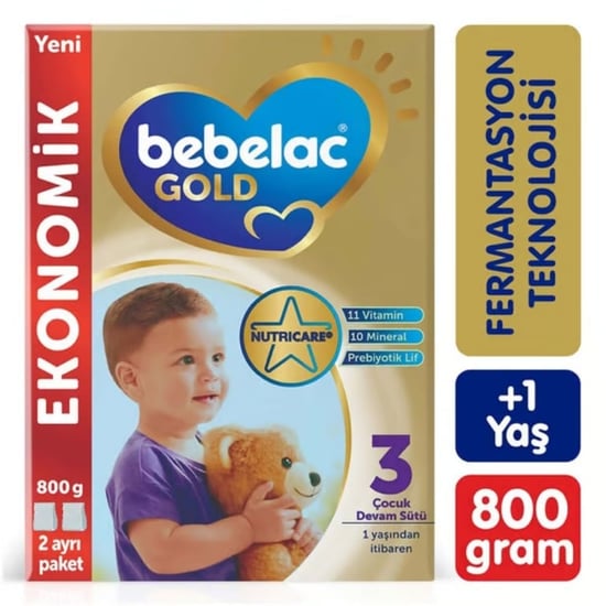 Bebelac Gold 3 Çocuk Devam Sütü 800 g