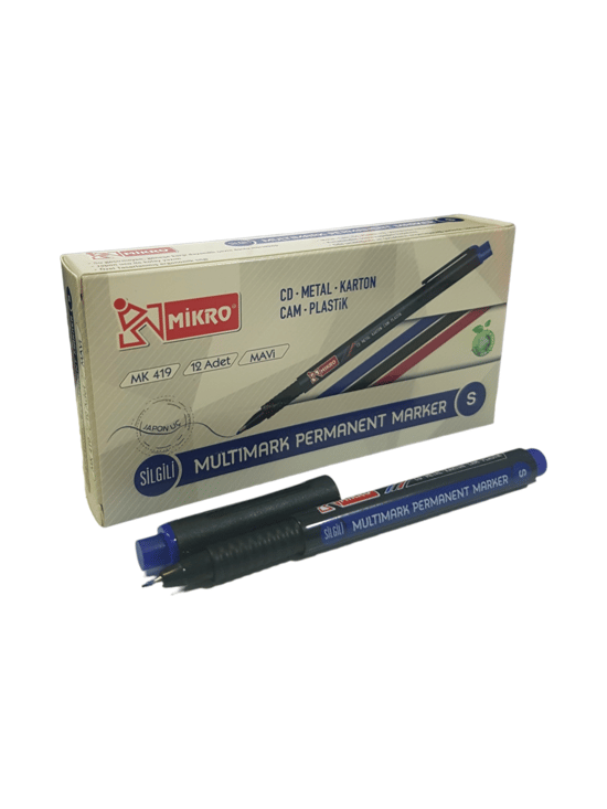 Mikro Mk-419 Cd Kalemi [s] Mavi 12li