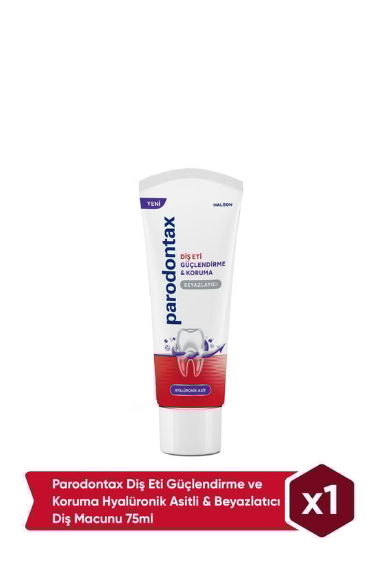Parodontax Diş Eti Güçlendirme Koruma Beyazlatıcı Diş Macunu 75 M