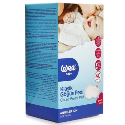 Wee Baby Klasik Göğüs Pedi 40lı