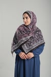 Hürrem Bone Kahve Desenli Şal Kesik Elyaf Pamuksu Etnik Dijital Baskılı 202123_14