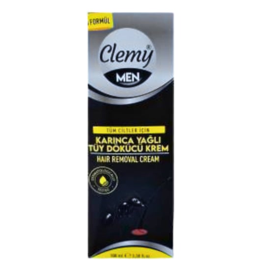 Clemy Men Karınca Yağlı Tüy Dökücü Krem Tüm Ciltler için 100 Ml