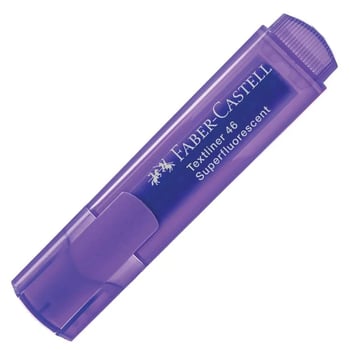 Faber Castel Textliner 46 Superfluorescent Mor Fosforlu