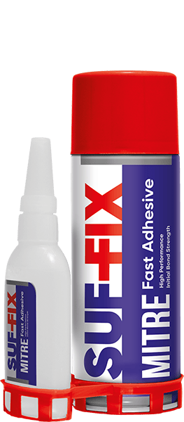 Suf-Fix Hızlı Yapıştırıcı Mitre MDF Kit 200 ml 50 gr