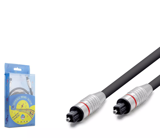 Hdx-5578 Toslink Fiber Optik Kablo 1.5 M - Siyah