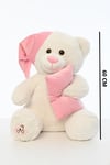Pufu Toys Uyku Arkadaşım Yumuşak Yastık Peluş Ayıcık 65 Cm