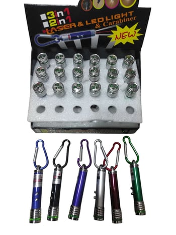 Lazer 3 İn 1 Fener Özellikli