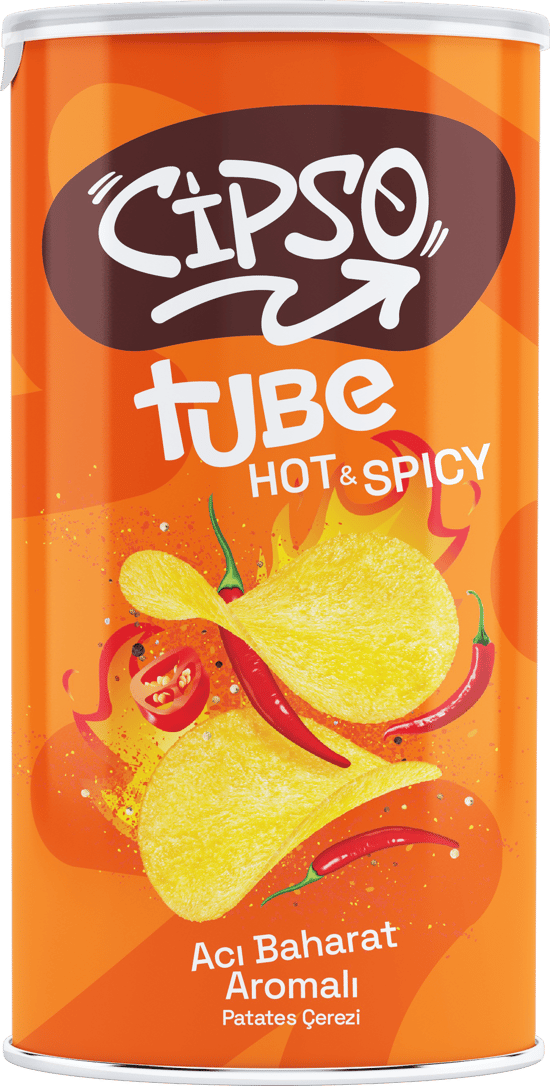 Cipso Tube Hot & Spicy 90 Gr 19 Adet