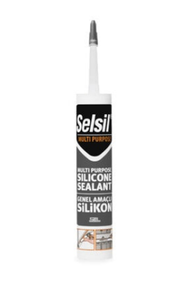 Selsil-2529 ( Siyah ) Üniversal Silikon 280 Gr