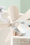 Sf-7707 Klipsli Vantilatör 10w 5 Kanatlı Mini Fan Sessiz Taşınabilir Fan