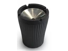 Avcılar Metal Kapak Siyah Oto Küllük