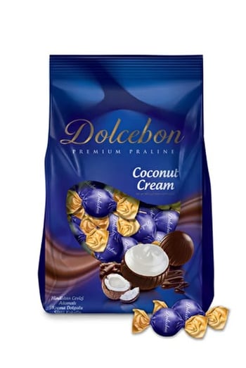 Dolcebon Premium Praline 1kg Coconut Cream