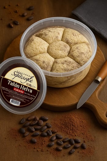 Kastamonu Meşhur Sepetçioğlu Kakaolu Kürek Tahin Helva 400g