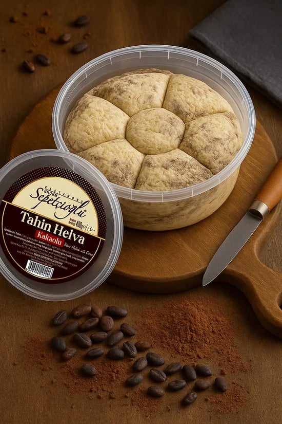 Kastamonu Meşhur Sepetçioğlu Kakaolu Kürek Tahin Helva 400g