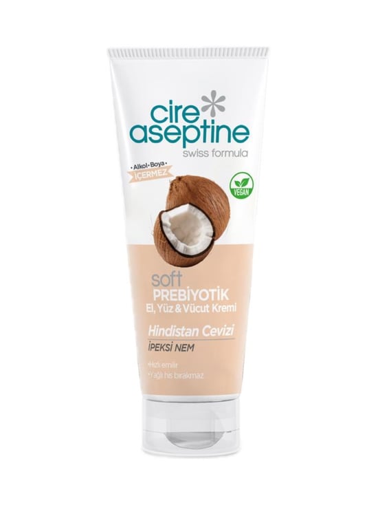 Cire Aseptine Krem 75ml Prebiyotik Hindistan Cevizi
