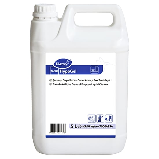 Diversey Taski Hypogel 5 L (5.4 Kg) Çamaşır Suyu Katkılı Hijyenik Genel Amaçlı Yüzey Temizleyici