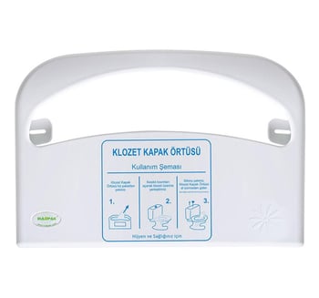 Rulopak Klozet Kapak örtüsü Dispenseri Beyaz