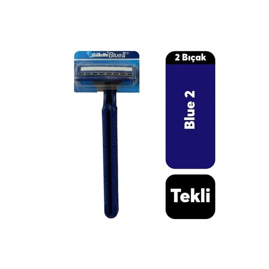Gillette Blue 2 Tıraş Bıçağı 2*48'li Kartela 7702018840786
