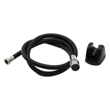 Krt-1030 ( Siyah Plastik ) ( Perlatörlü ) ( Taharetmatik ) Hortum ( 120cm ) ( Taharatmatik )