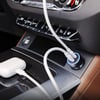 BUFFER® Araç İçi Çakmaklığa TakılanType-C ve USB Girişli 2 Portlu Hızlı Şarj Adaptörü