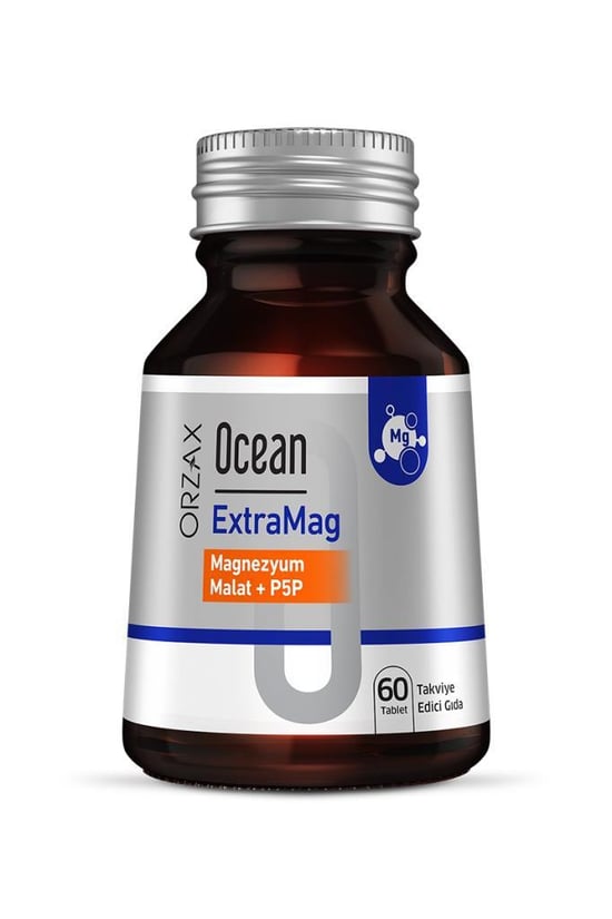 Ocean Extramag Magnezyum Malat + P5p 60 Tablet
