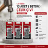 Medalyan Dl-23 ( 4x60 ) ( 13pcs ) ( Beton ) Çelik Çivi