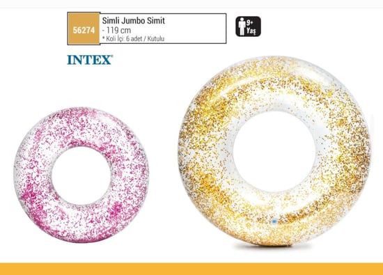 Intex 56274 Simli Jumbo Simit 119 Cm