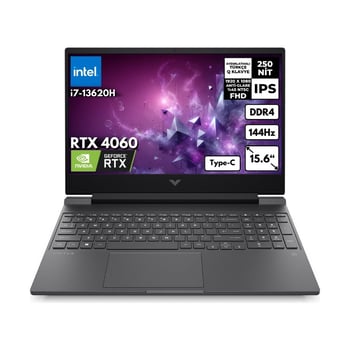 HP Victus 15-FA1085NT I7-13620H 64 GB 2 TB SSD RTX4060 (8gb) 144Hz 15.6" Fhd Windows 11 Pro Gaming N