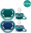Avent Scf085/31 Ultra Air Emzik 6-18 Ay Indigo 2'li