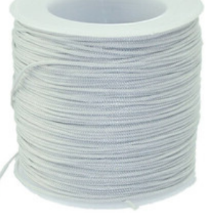 P Parla Paraşüt İpi, Bileklik-Kolye örgü ipi 1 mm 50 metre Gri 12'li