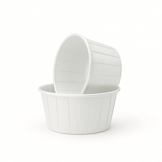 Dolphin Beyaz Muffin Kek Kapsülü 50li