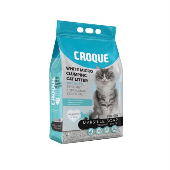 Croque Kedi Kumu 5l Fresh Marsilya Sabun Kokulu