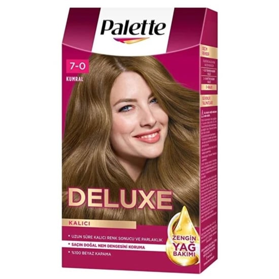 Palette Deluxe 7/0 Kumral Saç Boyası