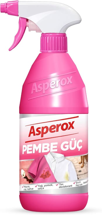 Asperox Pembe Güç Leke Çıkarıcı Sprey 650 Ml