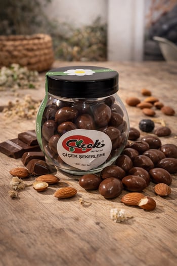 Sütlü Çikolatalı Badem Draje -100 Gr