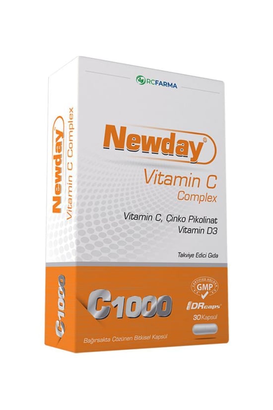 Newday Vitamin C Complex 30 Kapsül