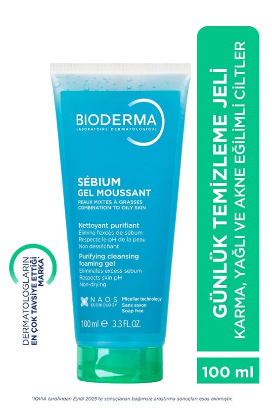Bioderma Sebium Foaming Gel 100 Ml