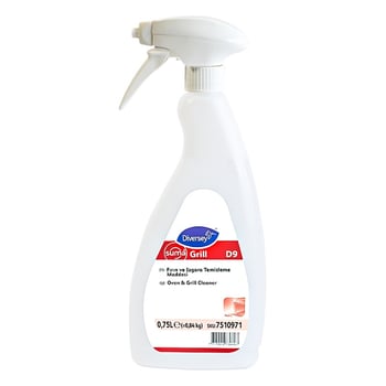 Diversey Suma Grill D9 Ağır Yağ Çözücü Fırın Temizleyici 750ml