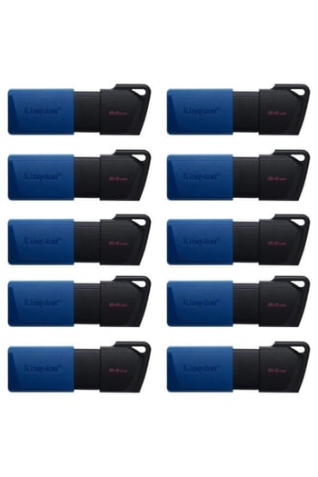 Kingston Dtxm 64gb Usb 3.2 Gen.1 Datatraveler Exodia M Flash Bellek (10'lu Paket)