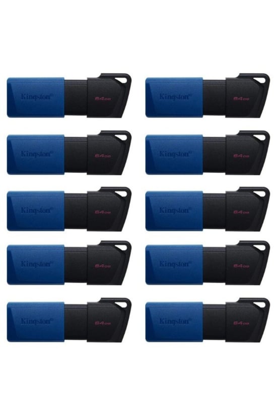 Kingston Dtxm 64gb Usb 3.2 Gen.1 Datatraveler Exodia M Flash Bellek (10'lu Paket)