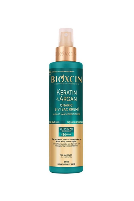 Bioxcin Keratin & Argan Onarıcı 200 Ml Sıvı Saç Kremi