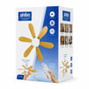 Sinbo Sf-7708 ( 2in1=tavan Vantilatör & Avize Lamba ) ( Kumandalı ) ( 52cm ) ( 6-ahşap Görünüm Plastik Kanat ) ( 3-kademe Hız )
