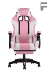 Fashcolle Dynamic Pink Masajlı Oyuncu Koltuğu